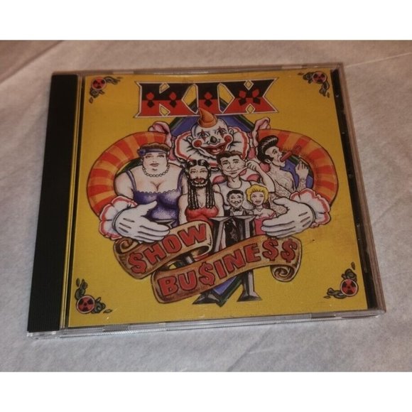 KIX hair metal cd SHOW BUSINESS (CD, CMC International)
